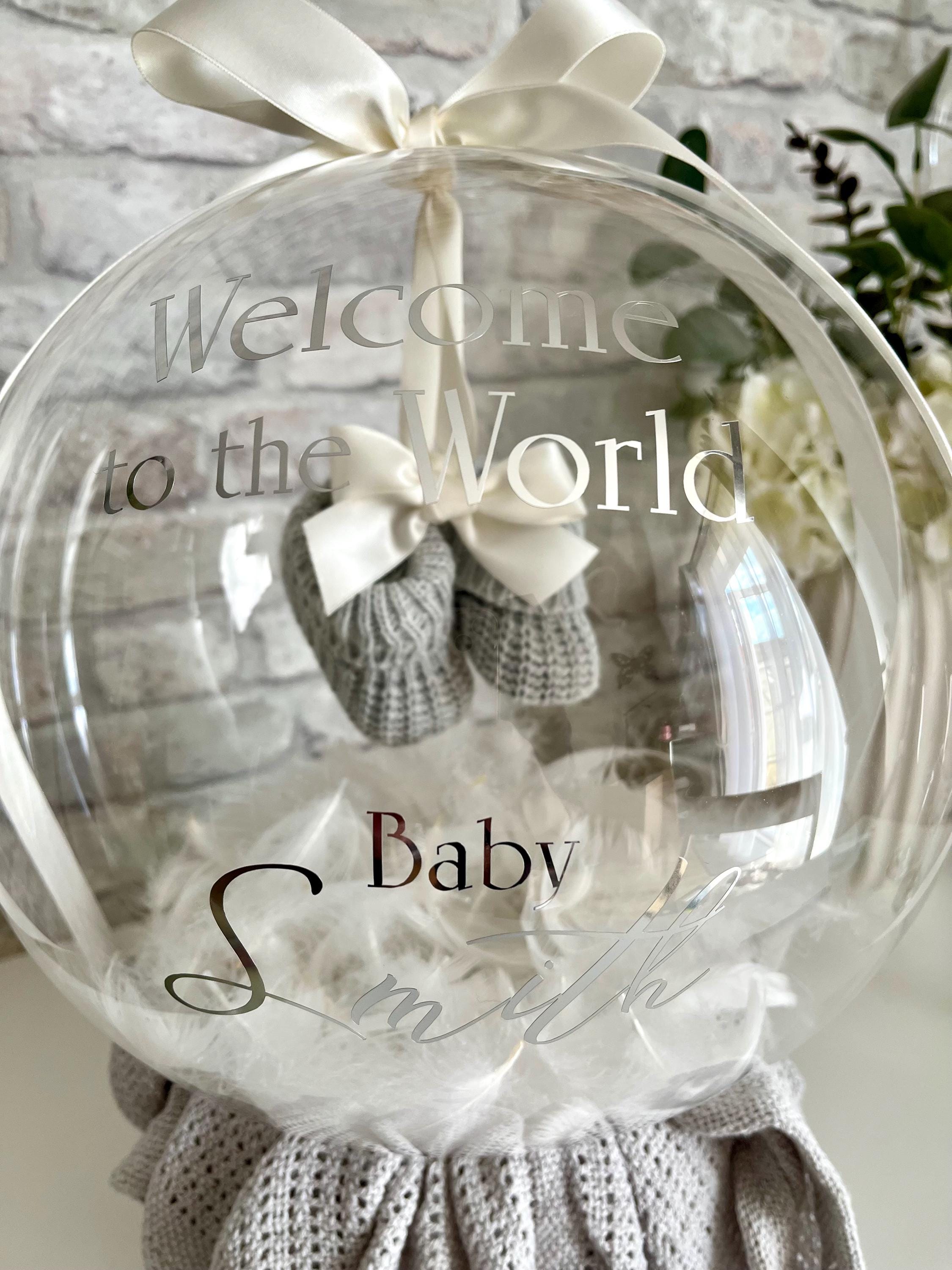 Baby Bootees Balloon Hamper