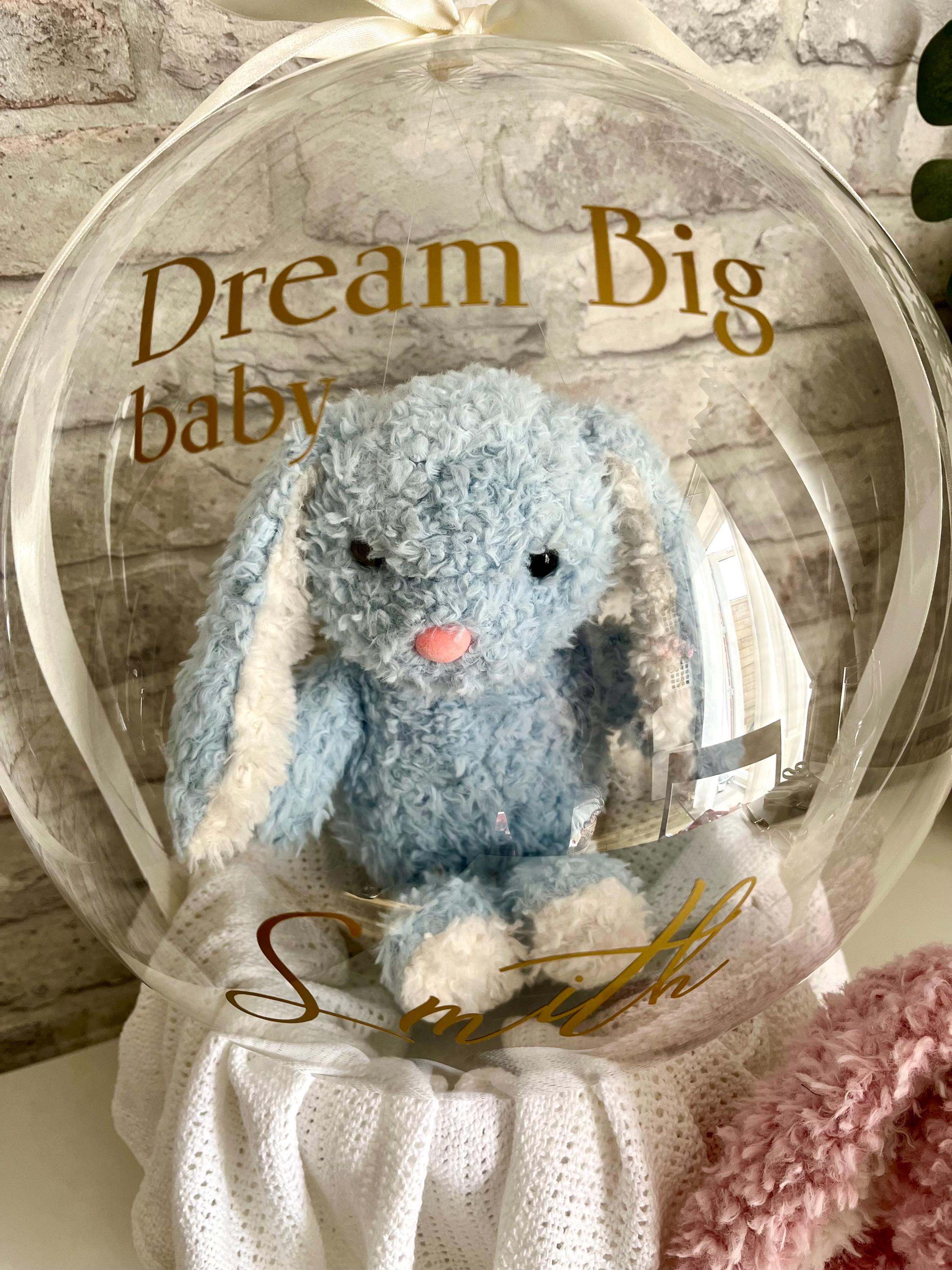 Baby Bunny Rabbit Teddy Balloon Gift