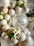 Personalised Special Occassion Pearl Balloon Bubble Hug