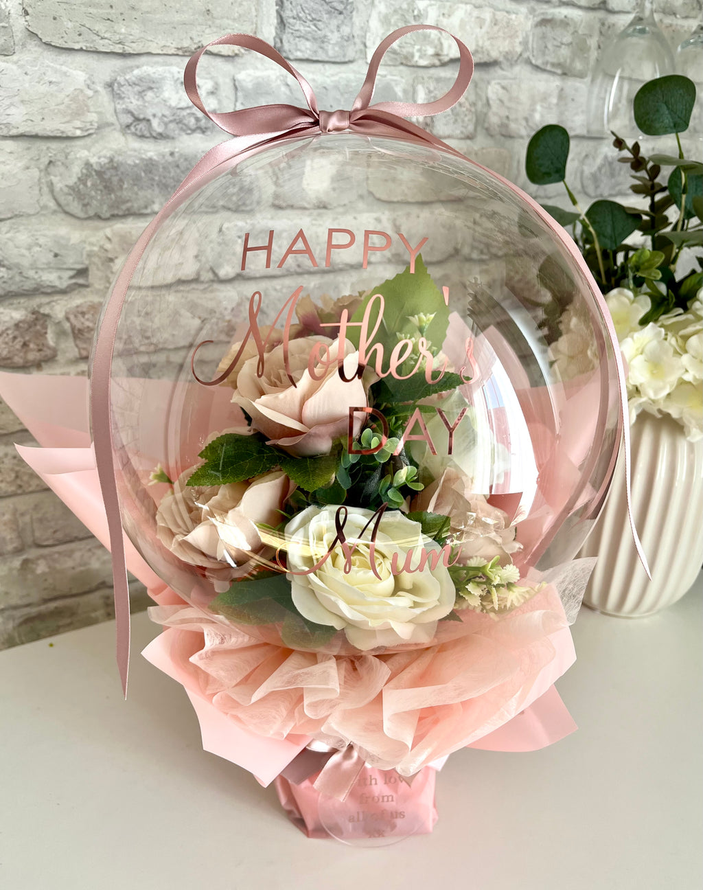 Mothers Day Flower Balloon Bouquet