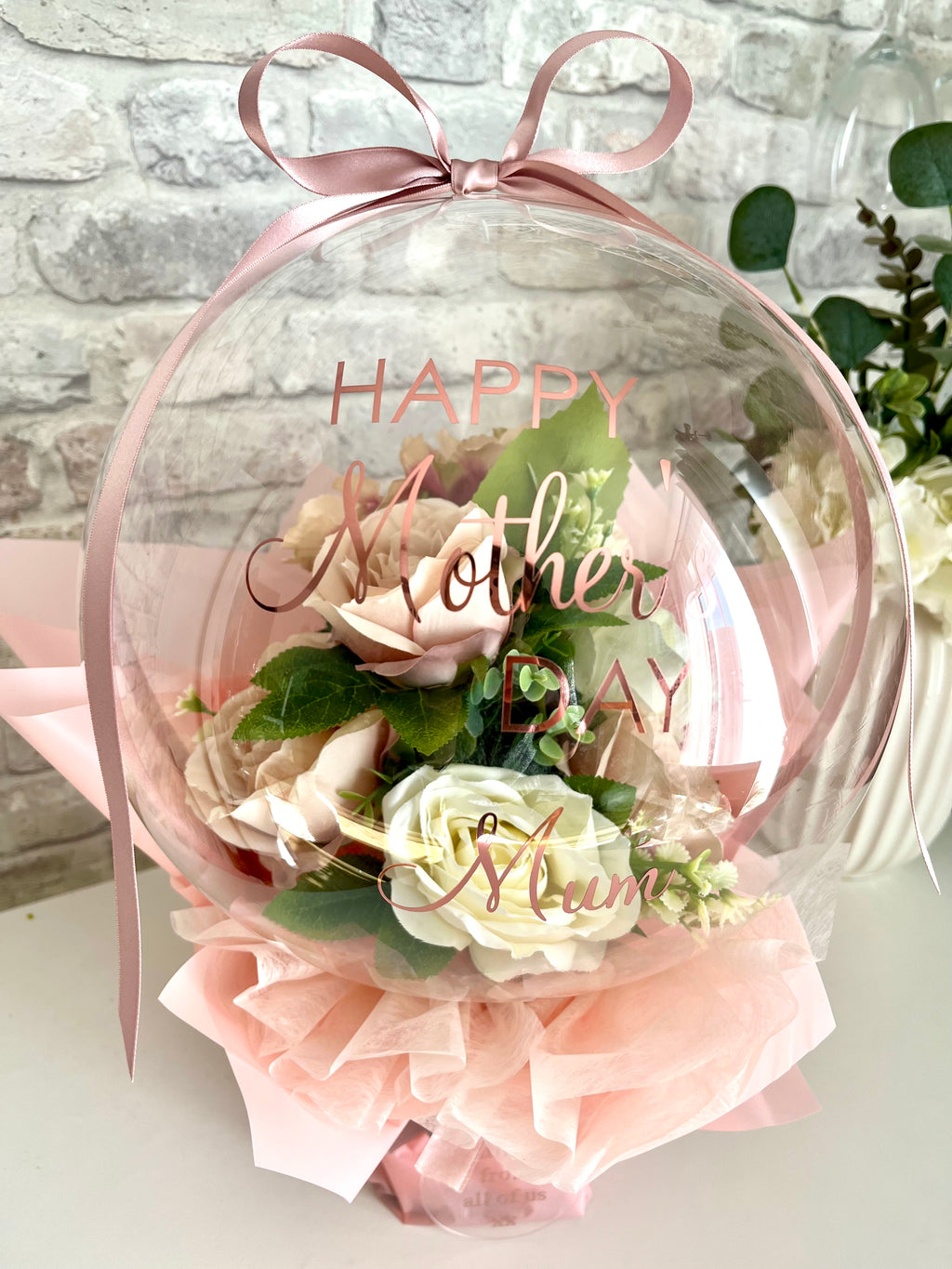 Mothers Day Flower Balloon Bouquet